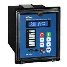 Protection Relay, Combined overcurrent & earth fault, with reclosing function, Mikro