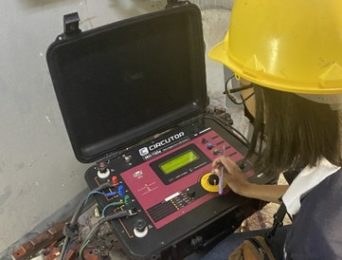 Cleaning, reinsulating and IR testing of Power cables at common bus from transformer 1 Cleaning, reinsulating and IR testing of Power cables at common bus from transformer 1