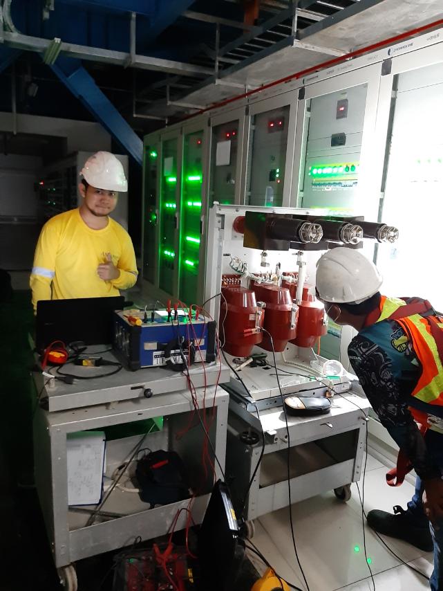 IR & TTR testing of Voltage Transformer (PPRC)